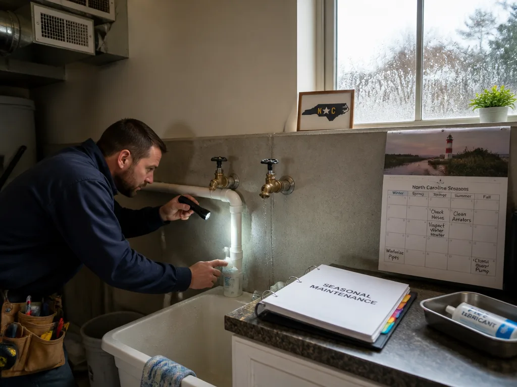 Seasonal and preventive plumbing advice for North Carolina homes
