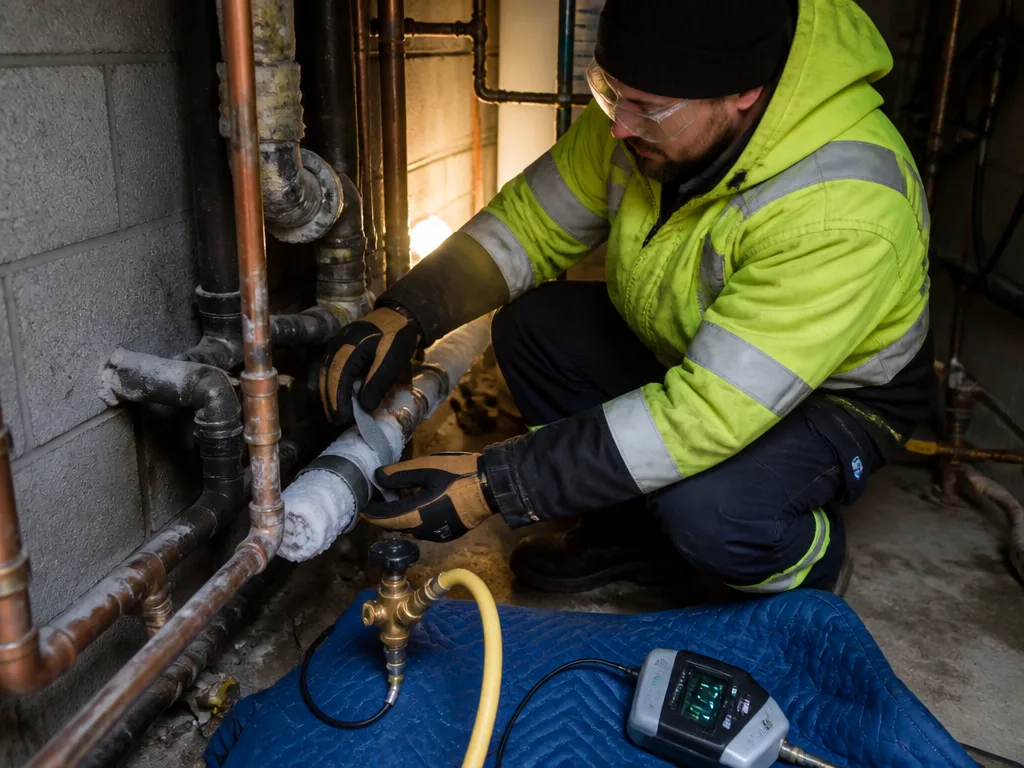 Frozen Pipe Repair